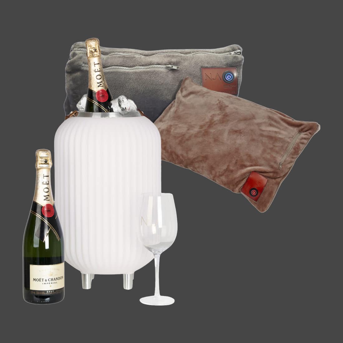 combi-pakket-korting-wijnkoeler-met-speaker-draadloos-warmtekussen-nekkussen-shouderkussen-the-wrap-lampion-s-nikki-amsterdam