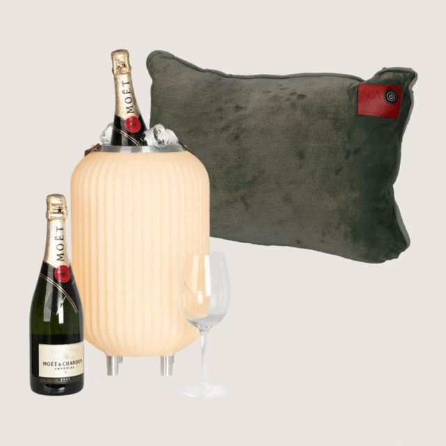 Combo deal Infrood Cushion Lampion Speaker Wine cooler Nikki Amsterdam